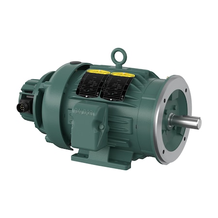Baldor-Reliance 3 HP, 1800 RPM, Three Phase, 230/460V, 60HZ, TEFC, 182TC, F1 ZDVSM3661T