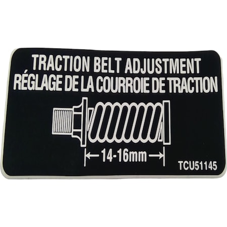 John Deere LABEL, JOHN DEERE OEM TCU51145 TCU51145