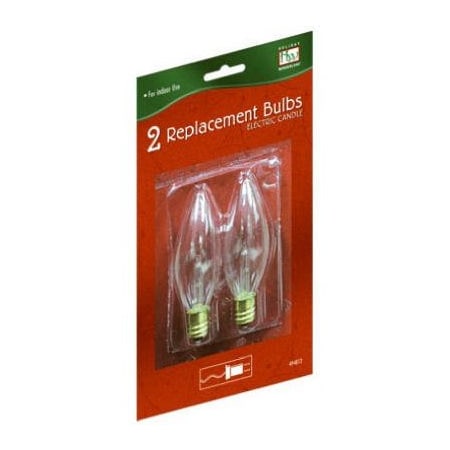 Bsc Preferred Elec Cand Bulb, 2PK T-15-88