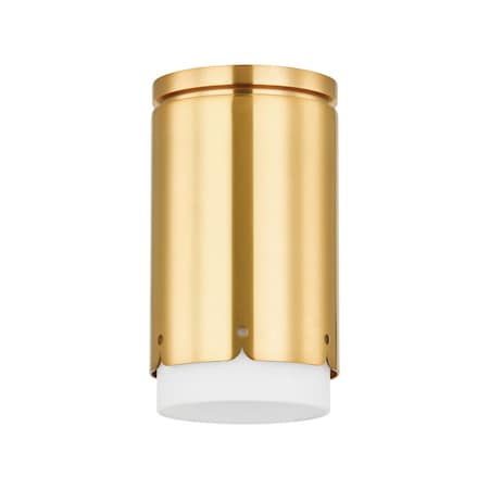Mitzi Asa 1 Light Flush Mount 27 In. Aged Brass H870501-AGB