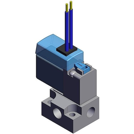 Smc Solenoid Air Control Valve, 28 1/2 mm L V114-SH-M5