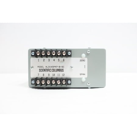 Ametek 5A 120V 0-2000OHM ELECTRONIC TRANSDUCER XL31K5PA7-B-SC