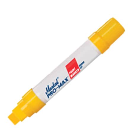 Markal Pro Max Yellow Permanentmarker W12 Inch Nib 434-90901