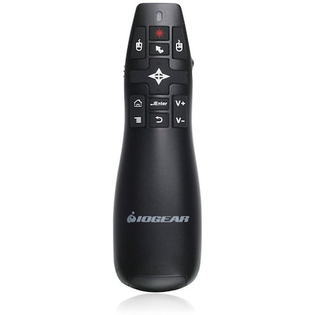 Iogear GME430R RED POINT PRO 2.4G PRESENTATION MOUSE W/ LASER POINTER GME430R