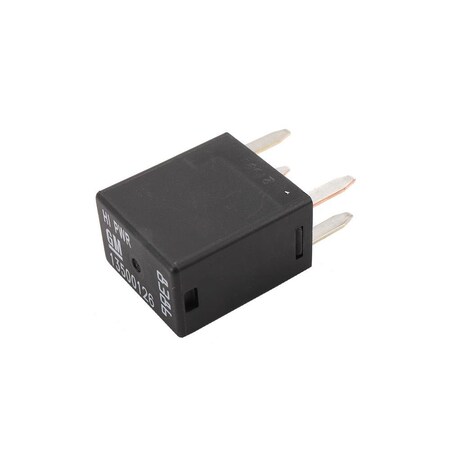 Acdelco RELAY ASM WSW MOT BLACK, Engine Cooling Fan Motor Relay, D1780C