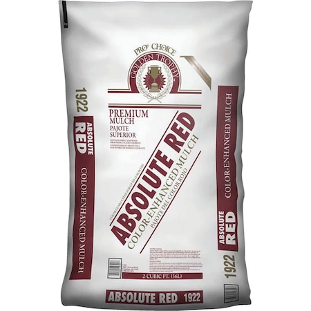 Landscape Select 2 Cu. ' Red Shredded Hardwood Mulch LS2DRED