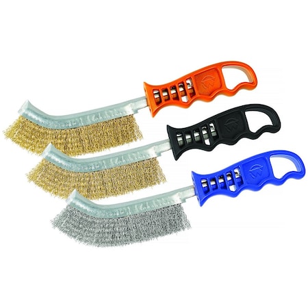 Walter Surface Technologies Walter Brass Scratch Brush 0.0118" Crimped 13S134