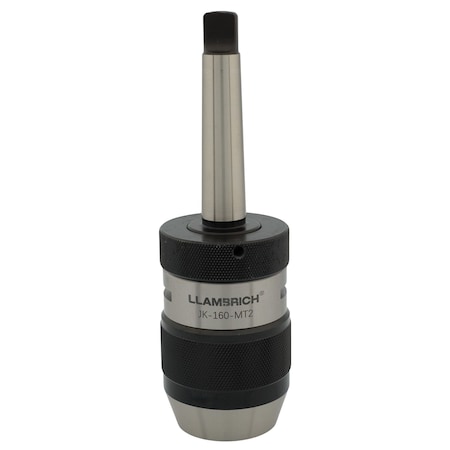 Llambrich Usa Keyless High Torque Drill Chuck 0.630" Cap., 2MT Mount Size, Steel JK-16 MT2