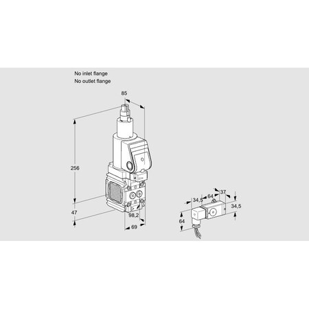 Honeywell Kromschroder VAS2T-/LWSR KS88028890