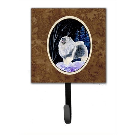 Carolines Treasures Starry Night Keeshond Leash Holder Or Key Hook SS8357SH4