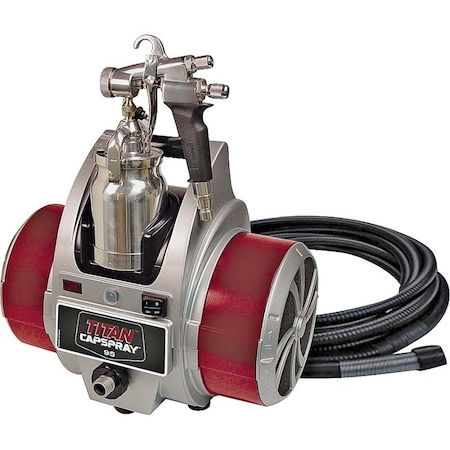 Titan Titan 0524032 HVLP Paint Sprayer, 120 VAC, 90 cfm, 1 qt Tank 524032