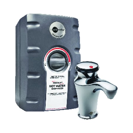Insinkerator Invite 2/3 gal Silver Hot Water Dispenser Stainless Steel H-CONTOUR-SS