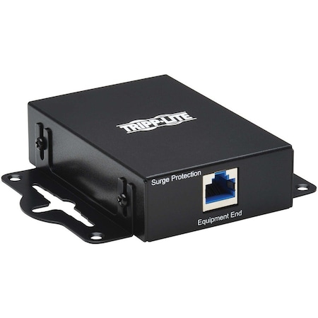 Tripp Lite IN-LINE NETWORK SURGE PROTECTOR 10GBPS CAT6A/8 METAL CASE TAA B110-SP-10G