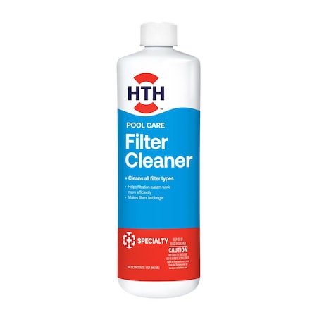 Hth Pool Care Liquid Filter Cleaner 1 qt 67227