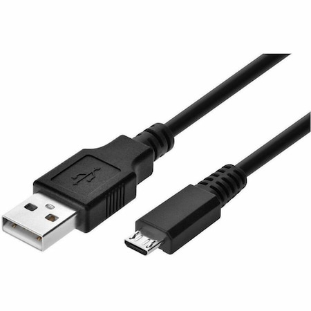 Monoprice Standard USB Cable, Black, 18in L 5137