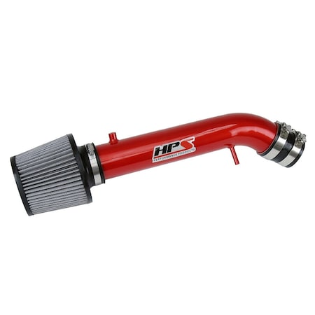 Hps Performance Air Intake Kit, Red,  827-113R