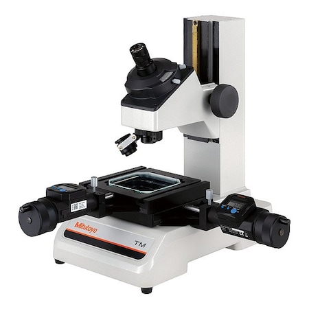 Mitutoyo Microscope, 20X, 15.375 in H, LED 176-821-11A
