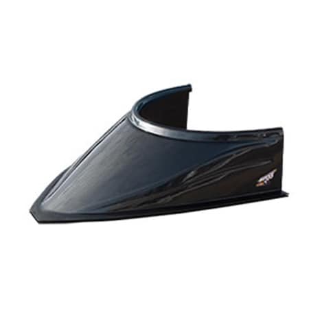 Five Star 040-4116-CF 5 in. MD3 Hood Scoop Tall Curved Carbon Fiber Look FIV040-4116-CF