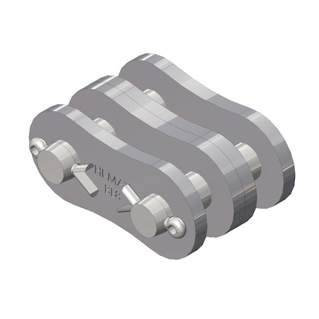 Senqcia Hi-Max Double Strand Cottd Connecting Link w/4 x 4 Lacing, BL844 chain, 1P, .376 Pin BL844HMCL