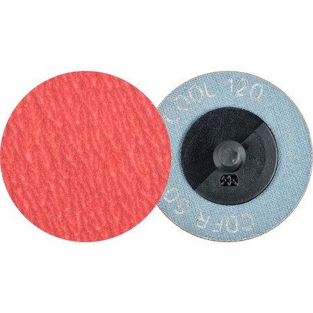 Pferd 2'' COMBIDISC Abrasive Disc - Type CDR - Ceramic Fiber Disc, 120 Grit 40637