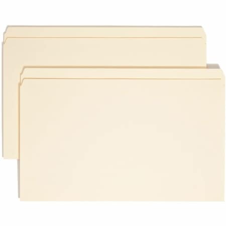 Smead Folder Straight-Cut 8-1/2 x 14", Manila, Pk100, Size: Legal 15300