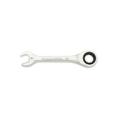 Gearwrench Stubby Combination Ratchet, 12 Pt, 11 mm 86841
