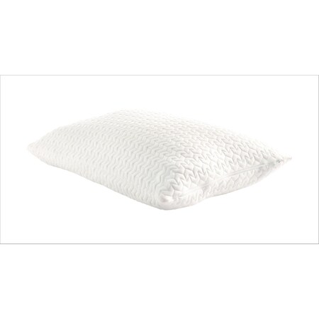 Homeroots Rayon Gel Memory Foam Medium King Size Bed Pillow 523835