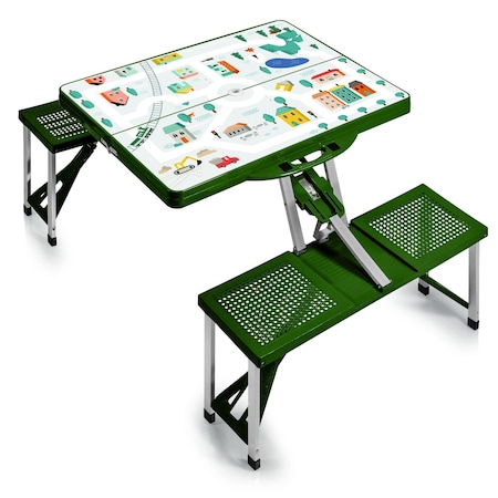 Picnic Time Family Of Brands Play Town Picnic Table 811-00-121-264-99