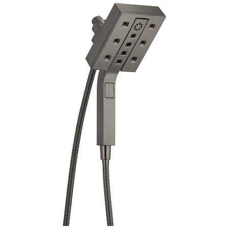 Delta Universal Showering Components H2Okinetic In2ition 4-Setting Two-in-One Shower 58473-KS-PR