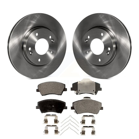 Transit Auto Front Disc Brake Rotors And Ceramic Pads Kit For Hyundai Elantra K8T-100623