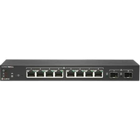 Boombox 8 Port Gigabyte 2 SFP PoE Switch BO2937160