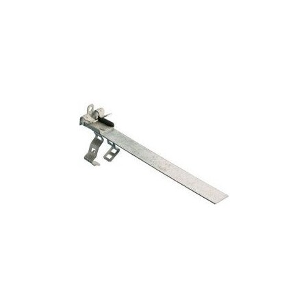 Caddy Conduit Fittings, 1/8 to 1/4'' Flange, 1/2 to 3/4'' EMT, 75 Lb Static Load, Armour, Spring Steel, H CM24812M