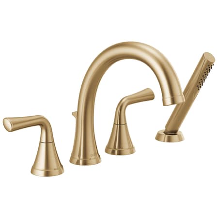 Delta Kayra Roman Tub Trim With Hand Shower T4733-CZ