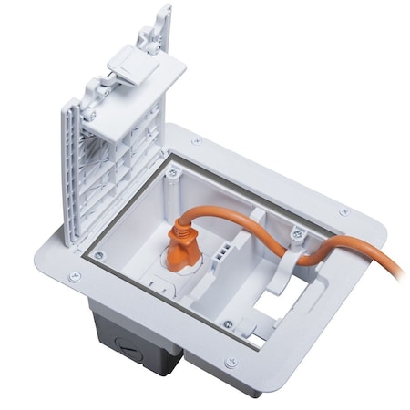 Taymac Weatherproof Cover, Outlet Box Type, 1 Gang, Polycarbonate DOC320W