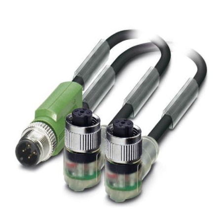 Phoenix Contact SAC-3P-M12Y/2X0 6-PUR/M12FR2LB 1669042