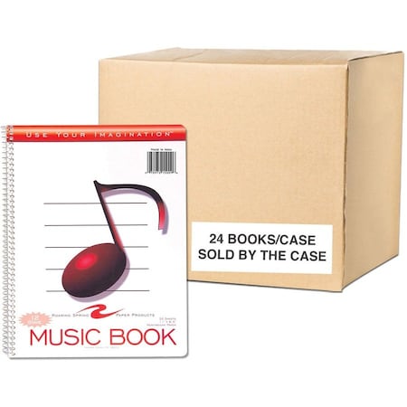 Roaring Spring Paper Products Music Notebook, 24PK 15009