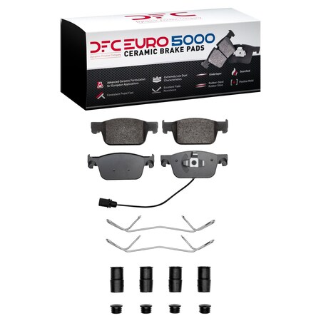 Dfc 5000 Euro Ceramic Disc Brake Pad Set,  1600-1953-01