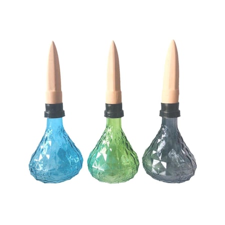 Escenario 9 in. Self-Watering Globe Glass Plant, Assorted Color - Pack of 12 ES2514841