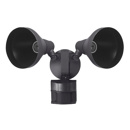 Globe Electric globe Security Flood Light, Bronze Fixture 17000272