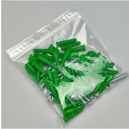 Lk Packaging Value Plus Seal Top Bag Clear, 7" x 8", Single Track F20708VP