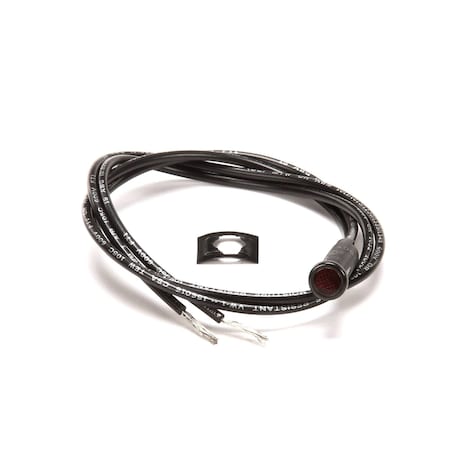 Metro Indicator Light, Red, 250 Volt, 16in Lead RPC13-245