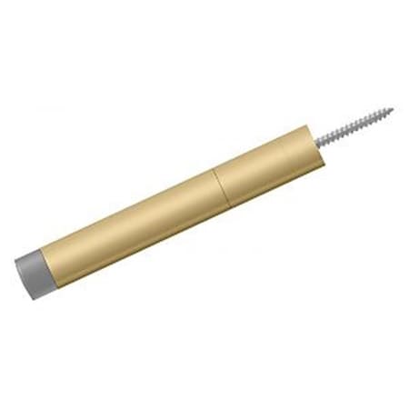 Patioplus Baseboard Door Bumper, Brushed Brass PA1232141
