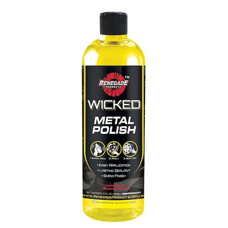Renegade Products Usa Wicked Metal Polish 16 Oz. LFGWP40160