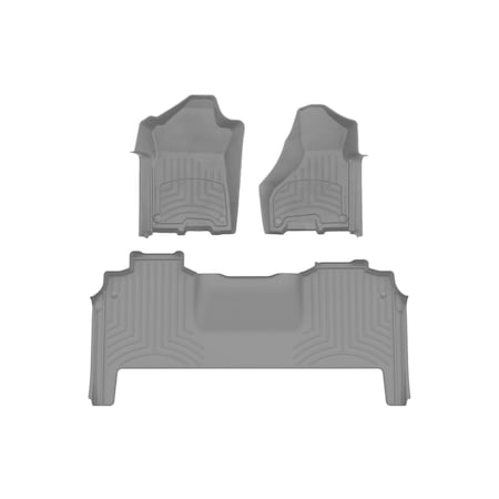 Weathertech Grey, Front and Rear FloorLiner HP 461545-1-5IM
