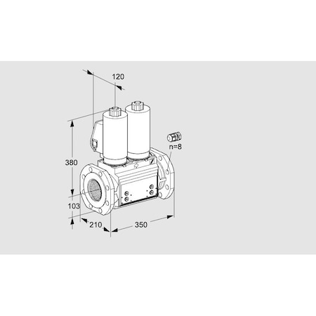Honeywell Kromschroder VCS8100F05NNWGL3B/PPPP/MMMM KS88204678