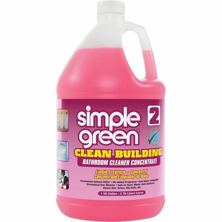 Sunshine Makers SimplGreen, Clean Building Bathroom Cleaner Concentrate, Unscented, 1gal Bottle 11101