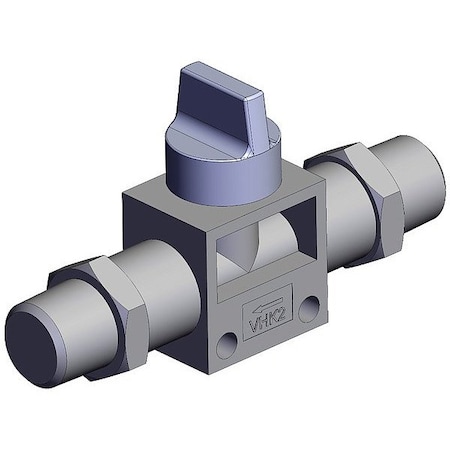 Smc Finger valve, VHK, 41 mm, 78 mm VHK2A-02S-02S
