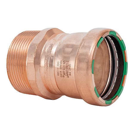 Quickfitting Surepress Crimp Adapter, 2 1/2"Sz, 2 5/8" dia., 5 psi SPWM77R