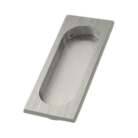 Patioplus 4 x 1.62 x 0.37 in. Large Flush PullSatin Nickel Solid PA575188