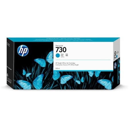 Hp HP 730, P2V68A Cyan Ink Cartridge P2V68A